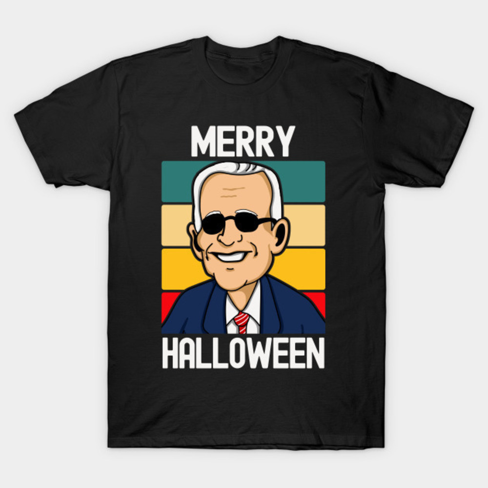 Funny Joe Biden Merry Halloween Tshirt